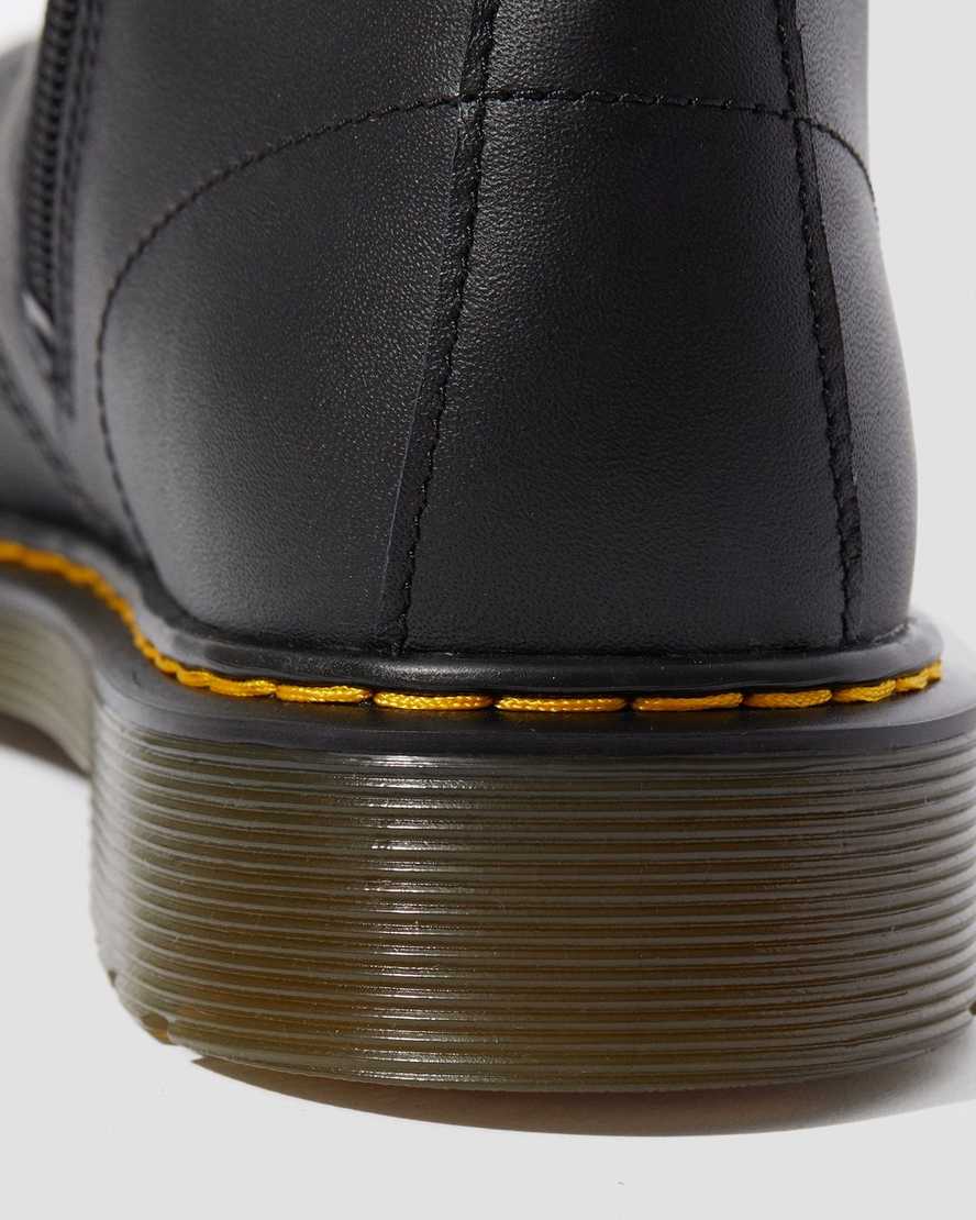 schwarze dr. martens 1460 softy t kinder-schnürstiefel