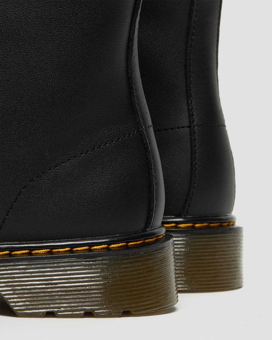 schwarze dr. martens 1460 softy t kinder-schnürstiefel