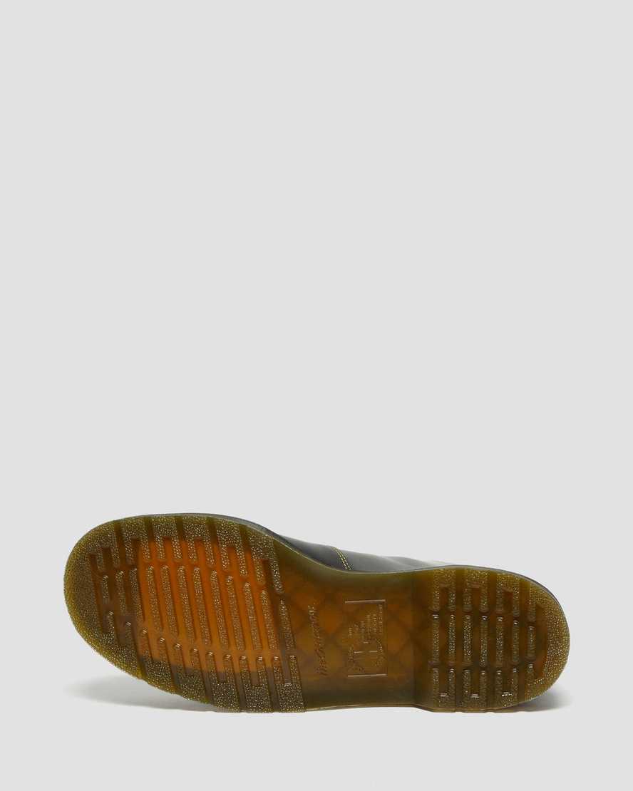 schwarze dr. martens pharamond vintage smooth herren-ankle-boots