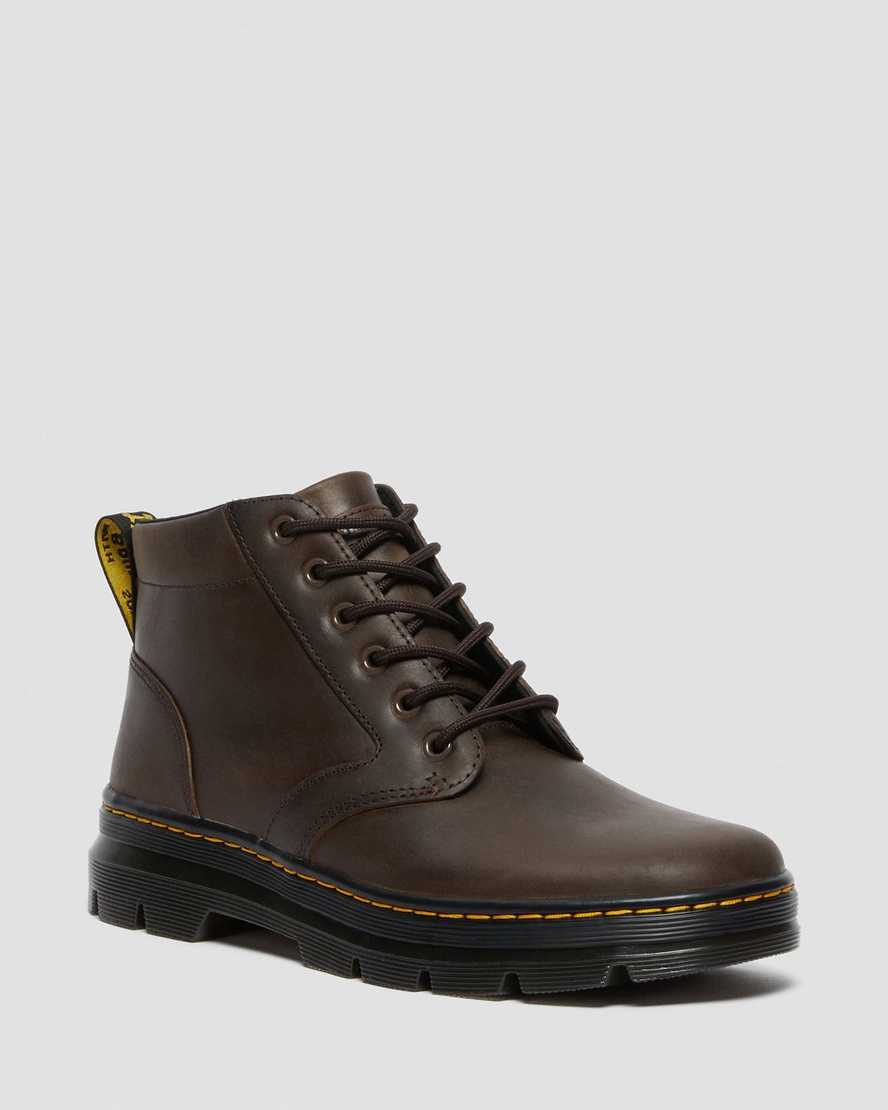 braune dr. martens bonny herren-freizeitstiefel