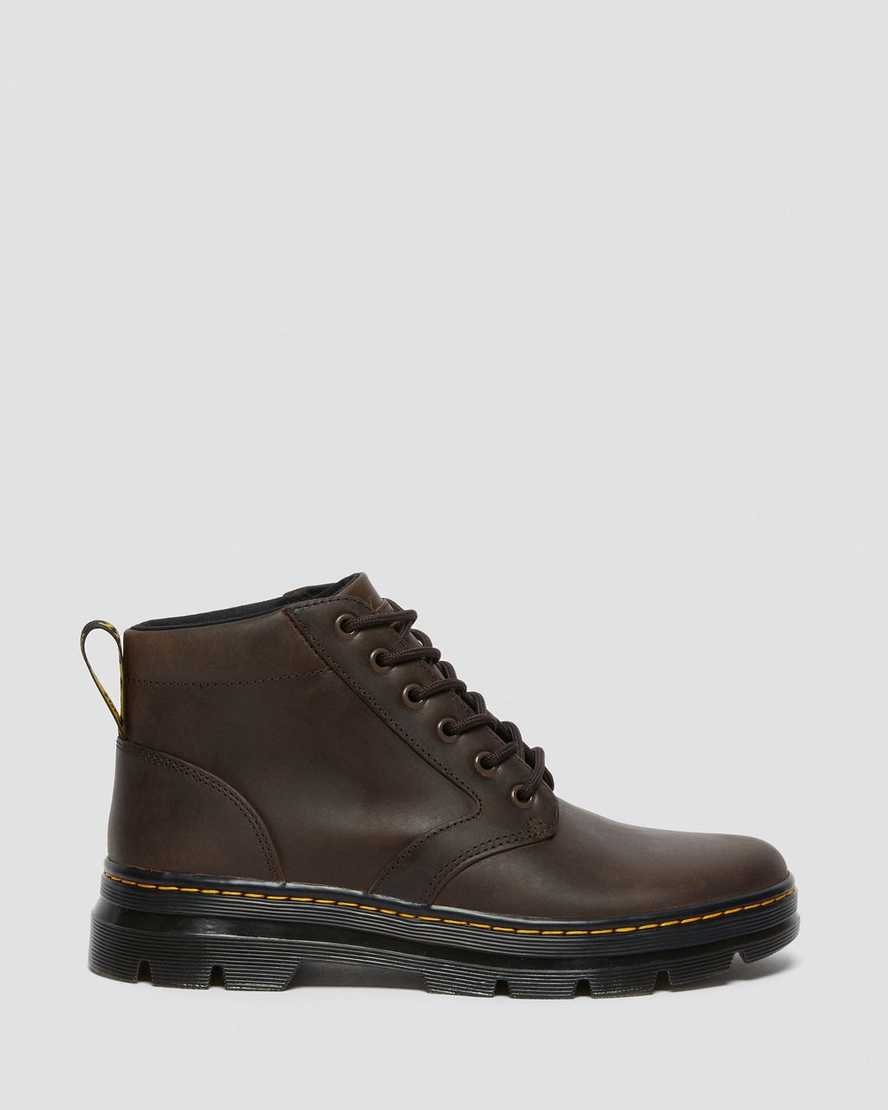 braune dr. martens bonny herren-freizeitstiefel