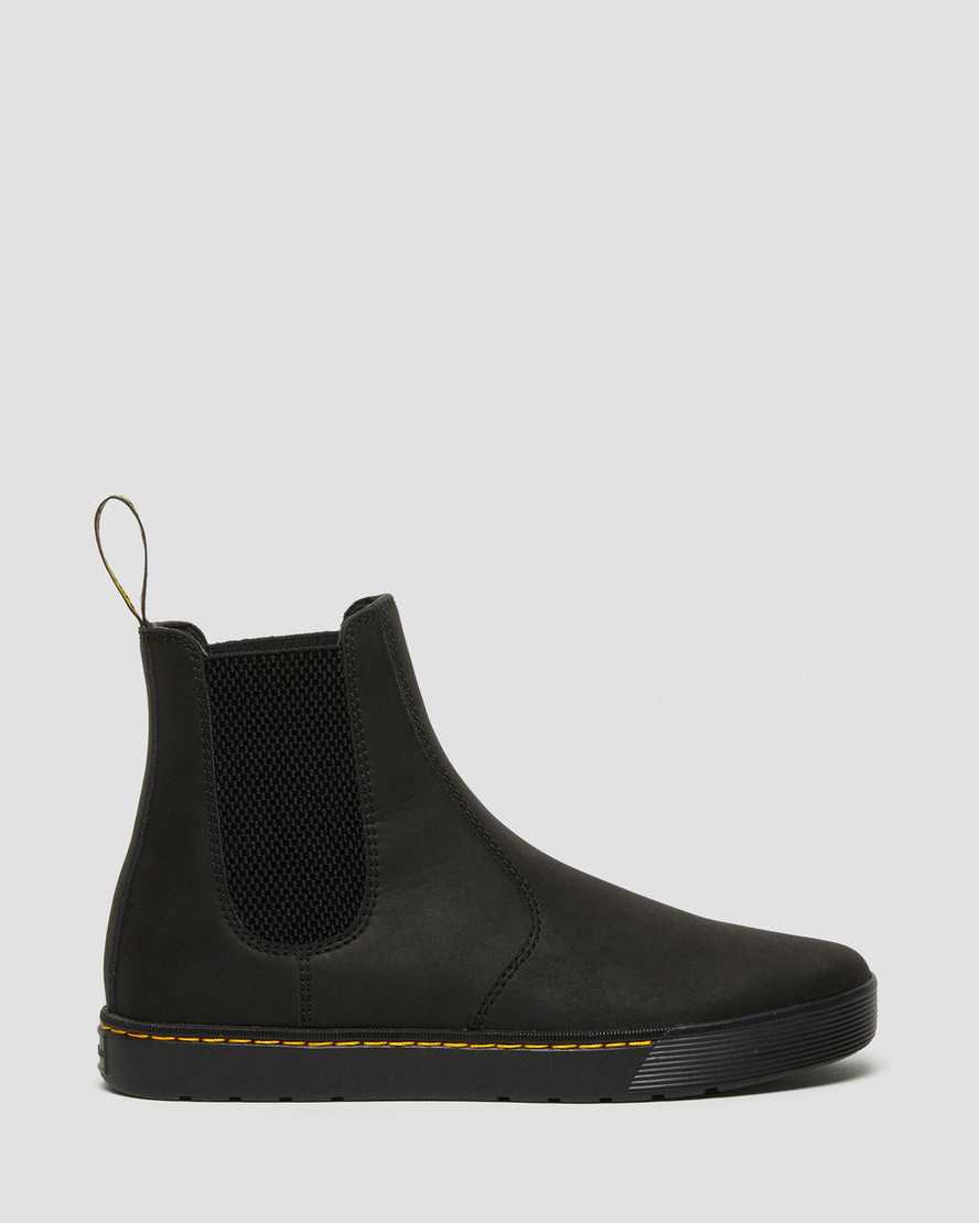 schwarze dr. martens tempesta herren-chelsea-boots