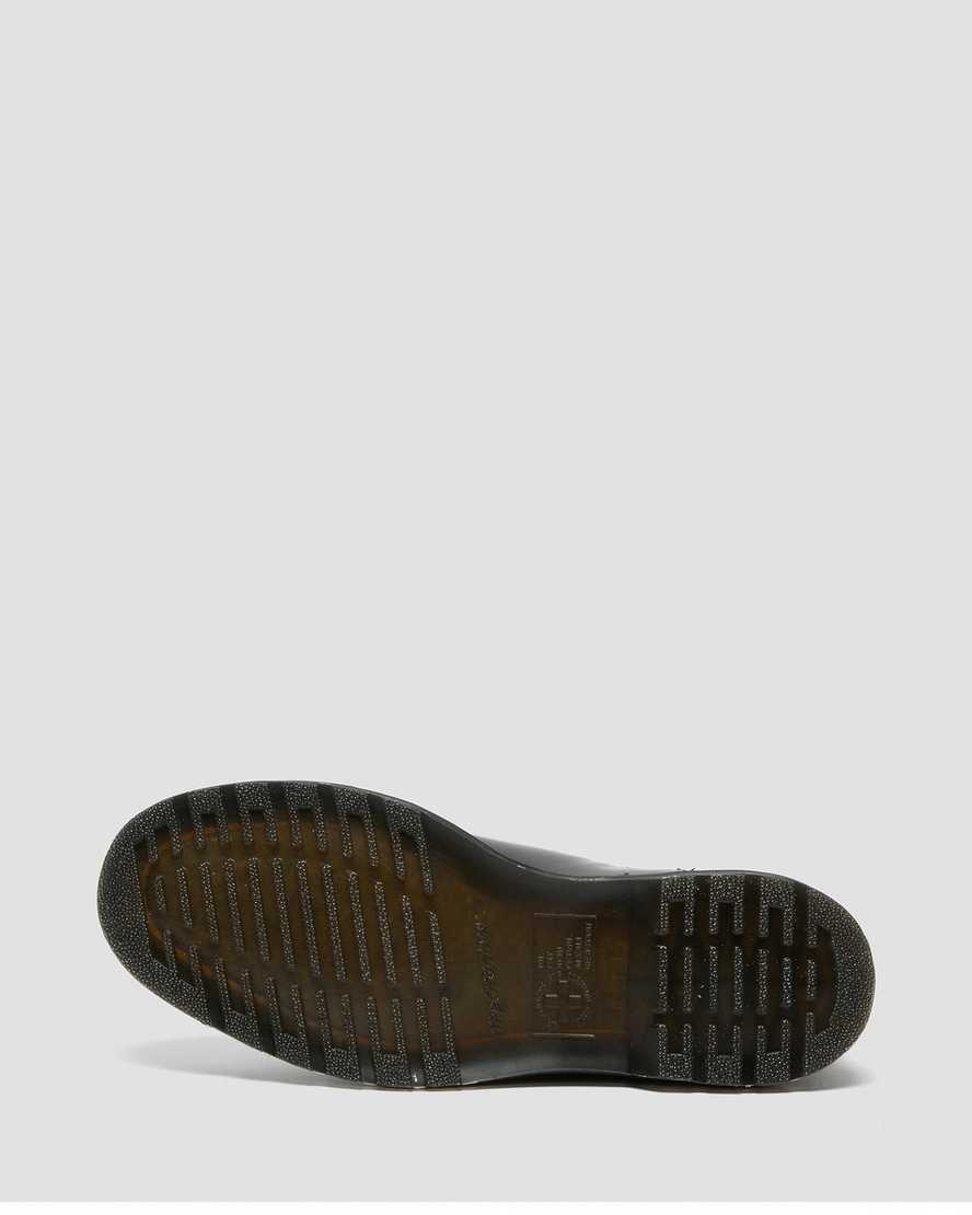 schwarze dr. martens graeme ii smooth chelsea boots für herren