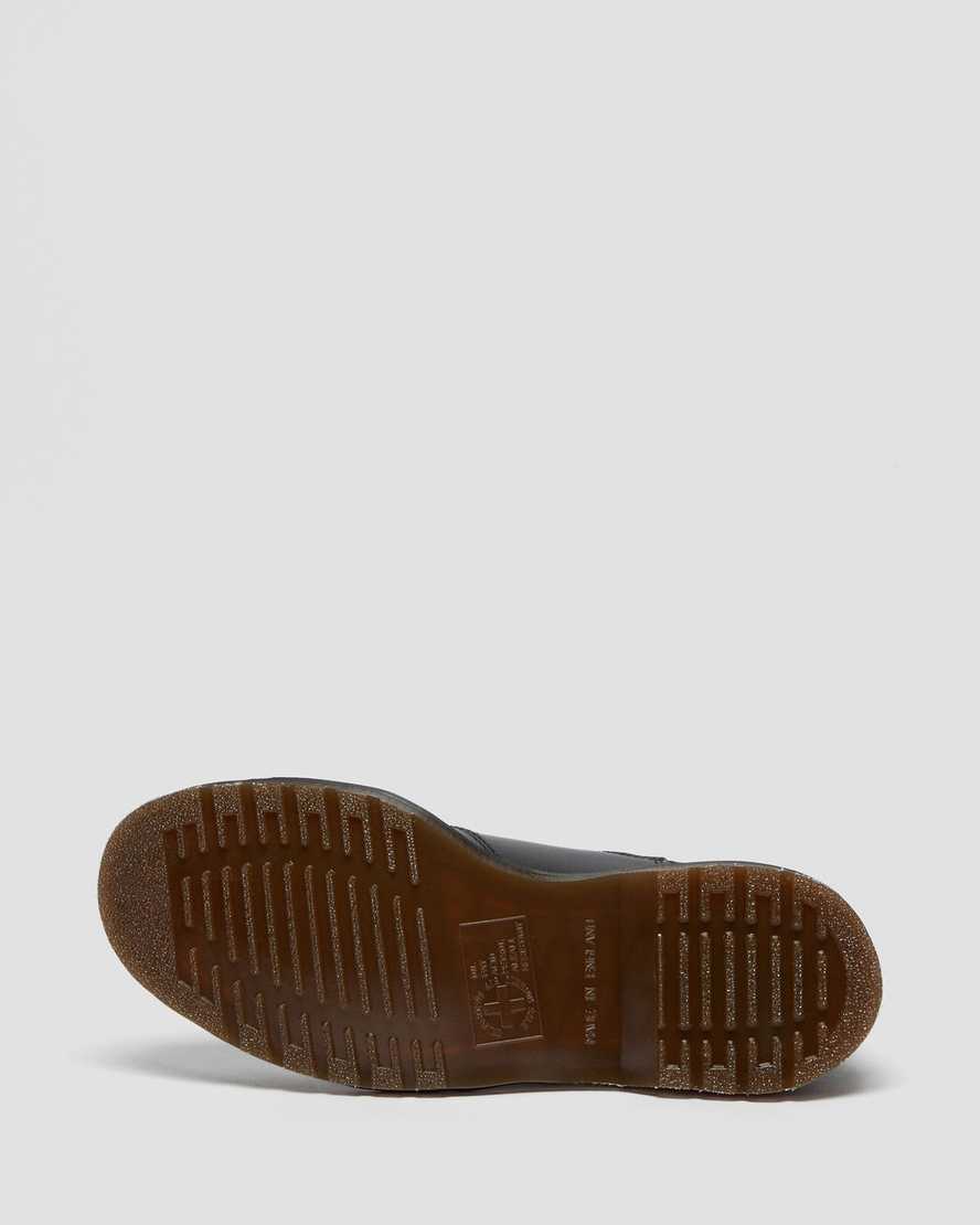 schwarze dr. martens 2976 vintage chelsea boots für herren hergestellt in england