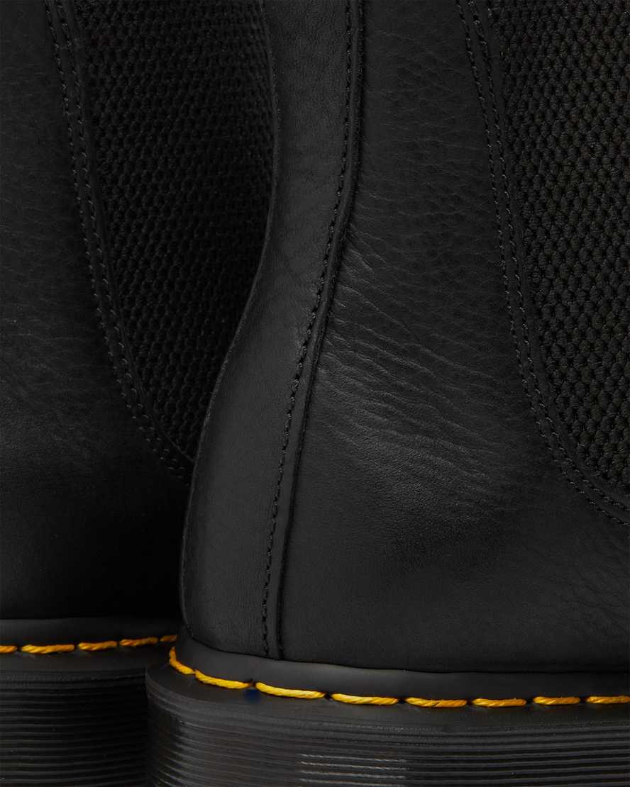schwarze dr. martens 2976 ambassador herren-chelsea-boots