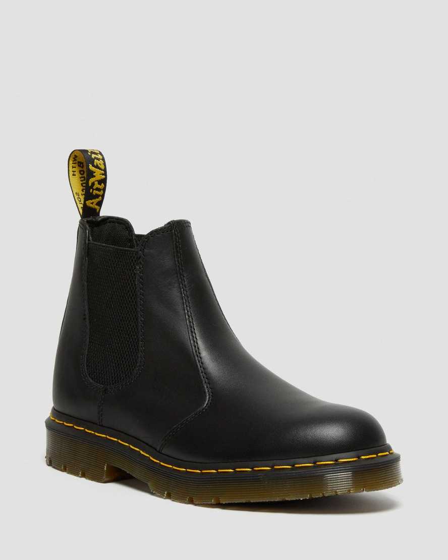 schwarze dr. martens 2976 rutschfeste chelsea boots für herren