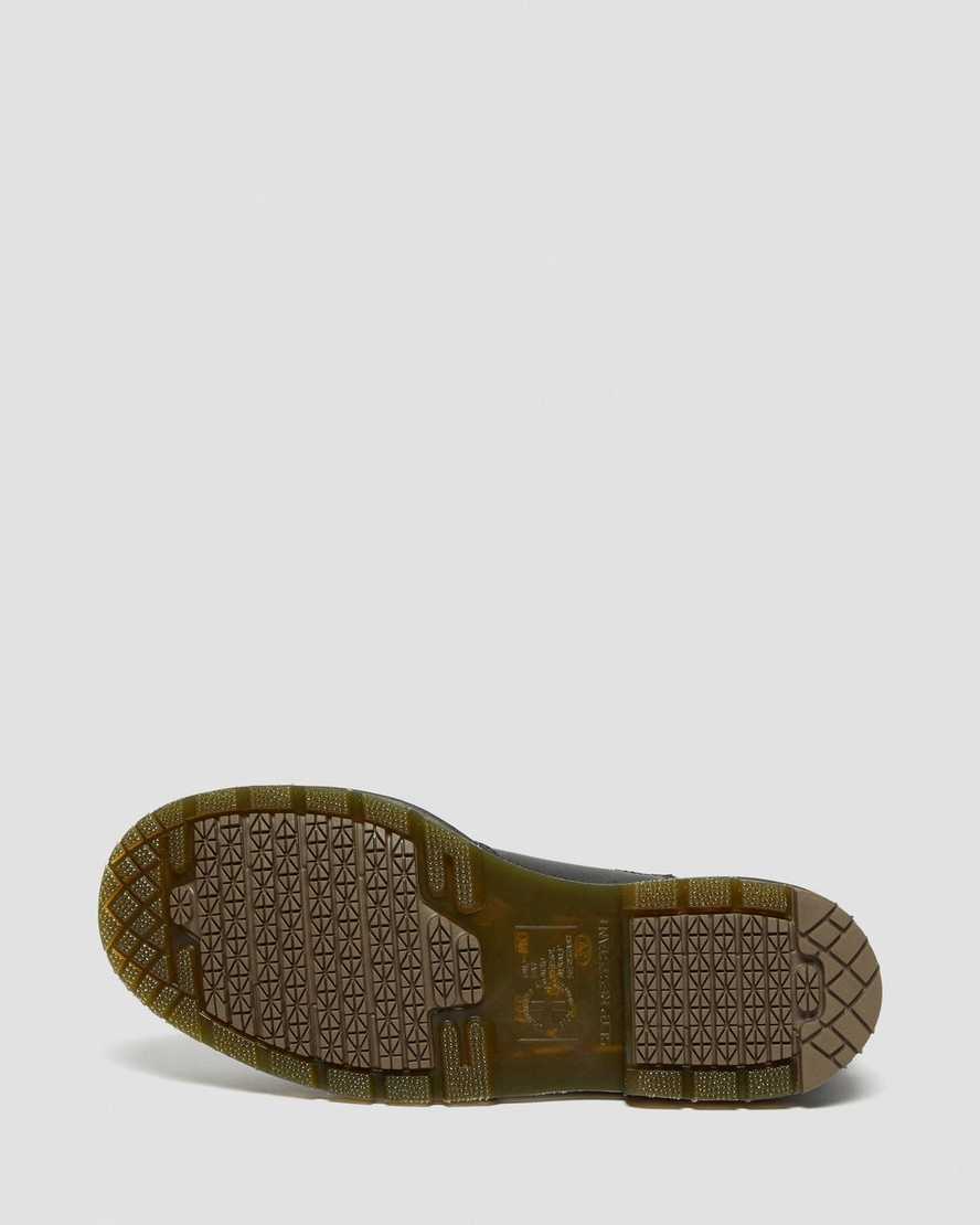 schwarze dr. martens 2976 rutschfeste chelsea boots für herren