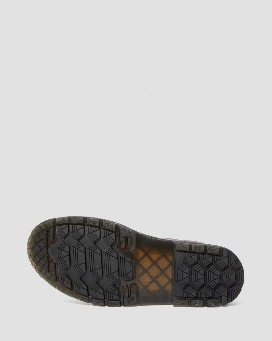 dunkelbraune dr. martens 1460 dm wintergrip herren-schnürstiefel