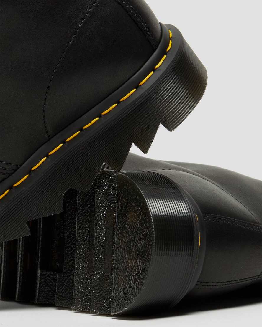 schwarze dr. martens 1460 pascal ziggy herren-schnürstiefel