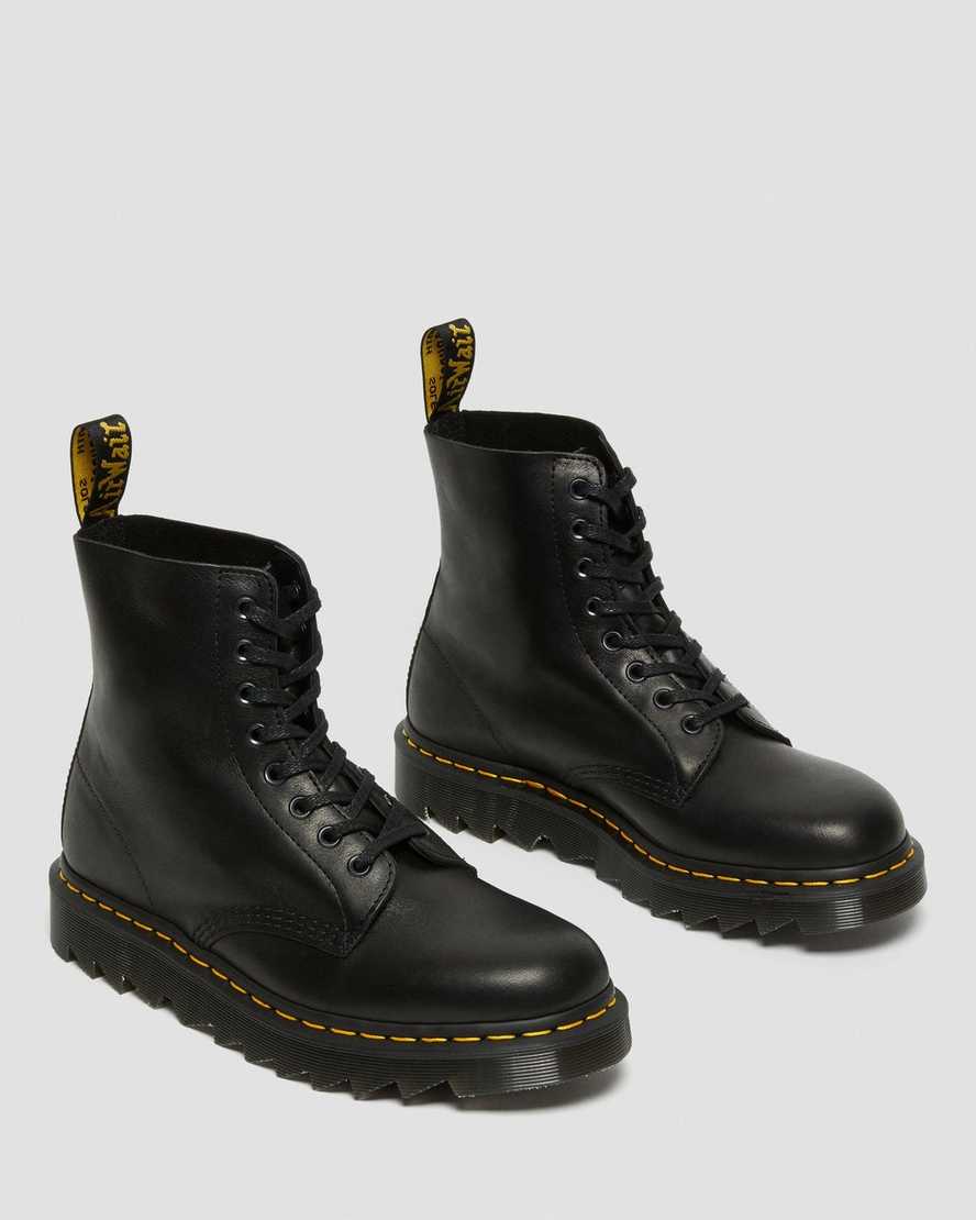schwarze dr. martens 1460 pascal ziggy herren-schnürstiefel