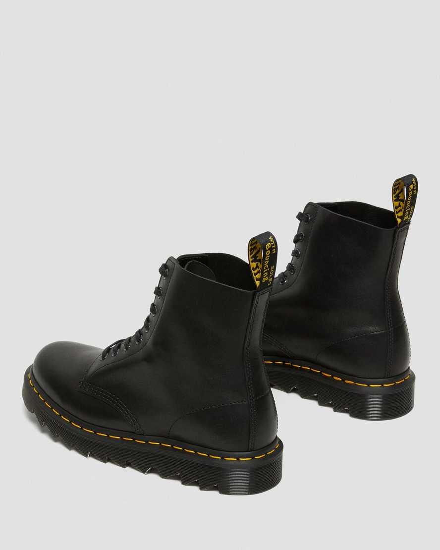 schwarze dr. martens 1460 pascal ziggy herren-schnürstiefel