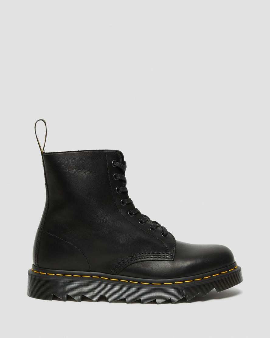 schwarze dr. martens 1460 pascal ziggy herren-schnürstiefel