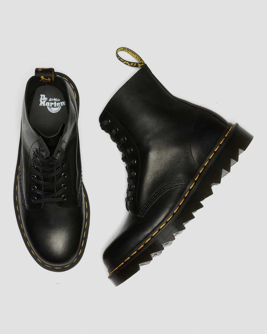 schwarze dr. martens 1460 pascal ziggy herren-schnürstiefel