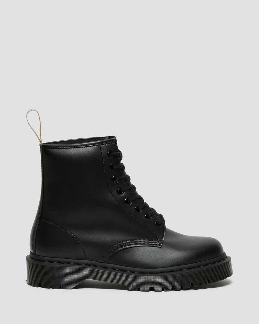 schwarze dr. martens 1460 bex mono herren-schnürstiefel