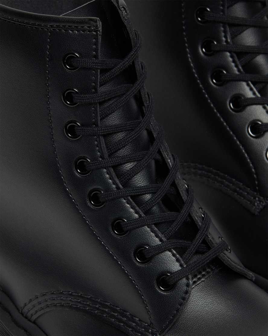 schwarze dr. martens 1460 bex mono herren-schnürstiefel