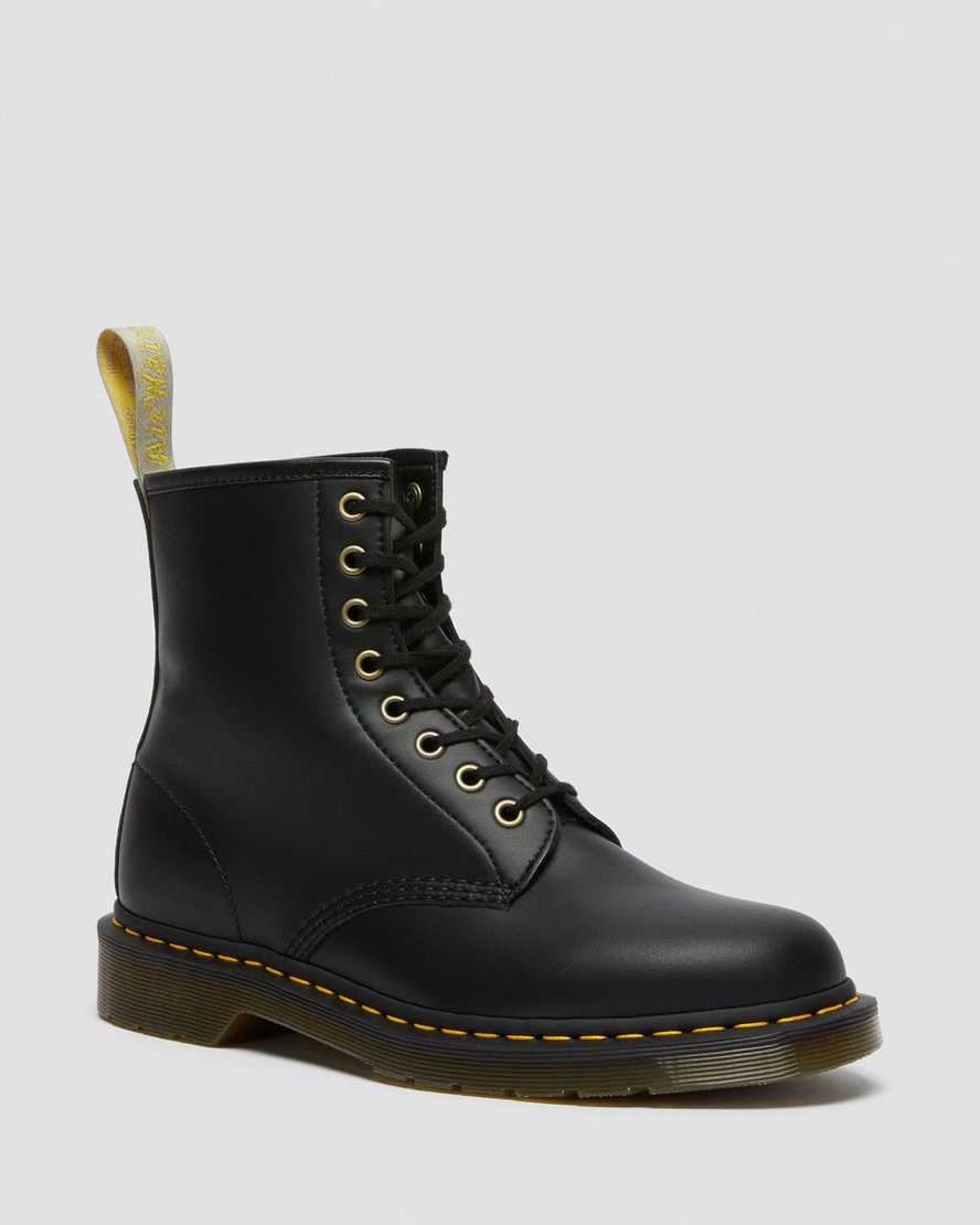 schwarze dr. martens 1460 felix herren-schnürstiefel