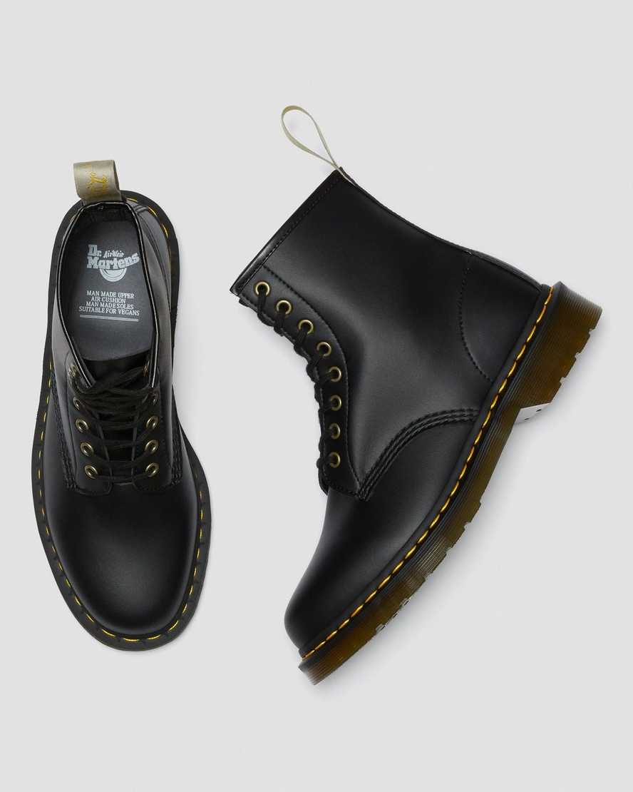 schwarze dr. martens 1460 felix herren-schnürstiefel