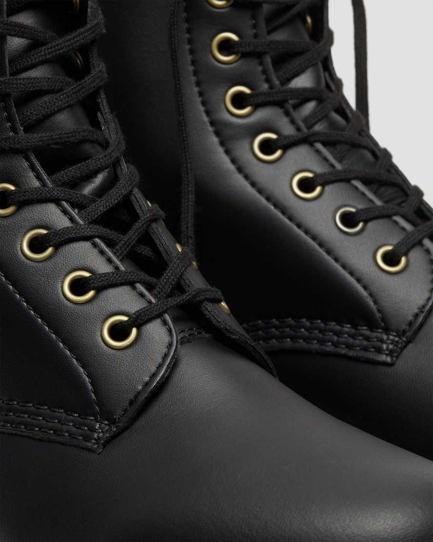 schwarze dr. martens 1460 felix herren-schnürstiefel