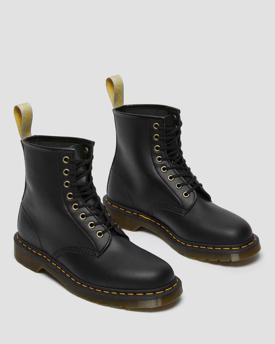 schwarze dr. martens 1460 felix herren-schnürstiefel