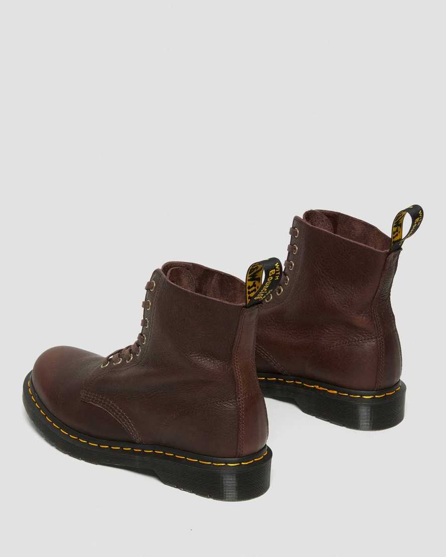 braune dr. martens 1460 pascal ambassador herren-schnürstiefel
