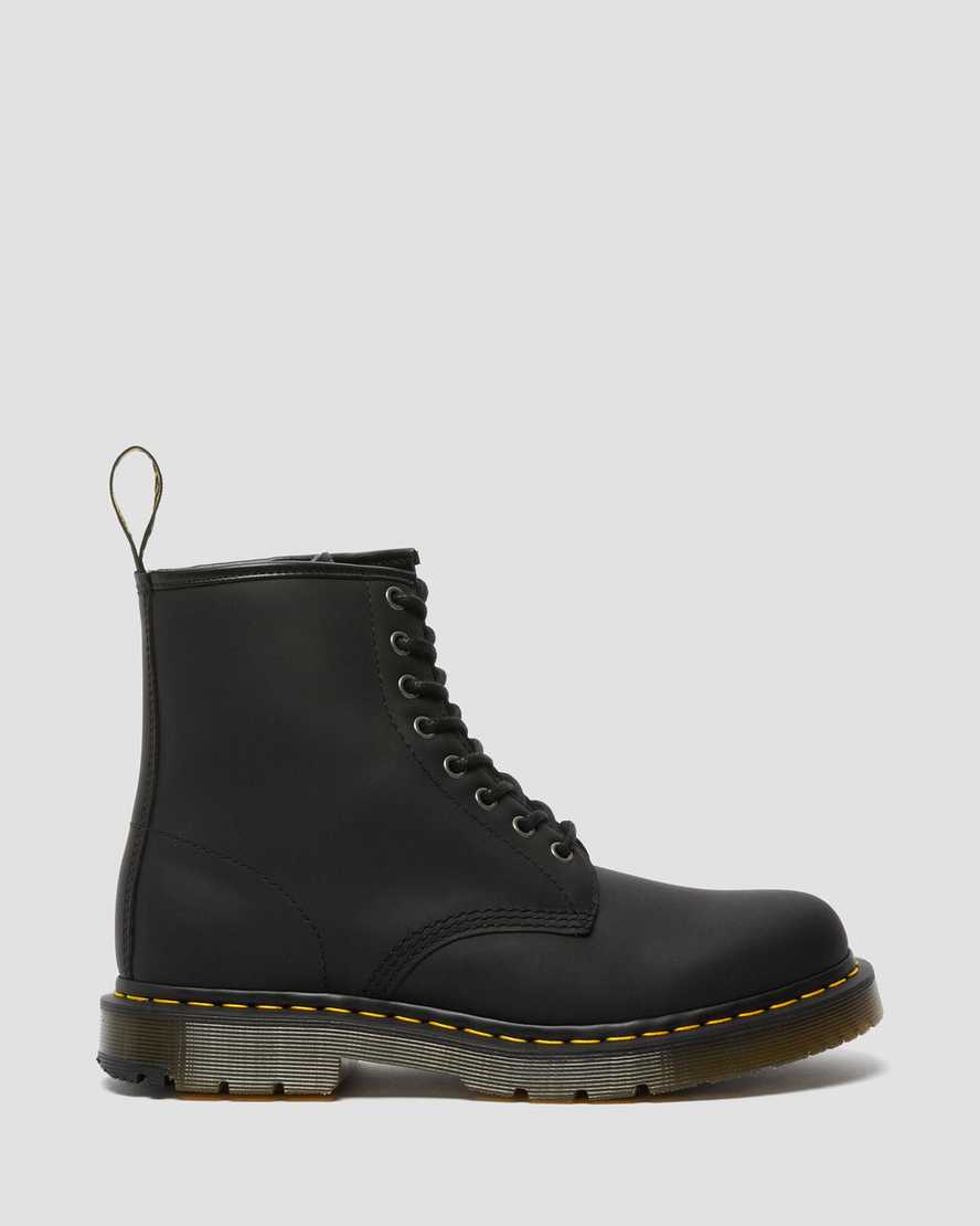 schwarze dr. martens 1460 dm wintergrip herren-schnürstiefel