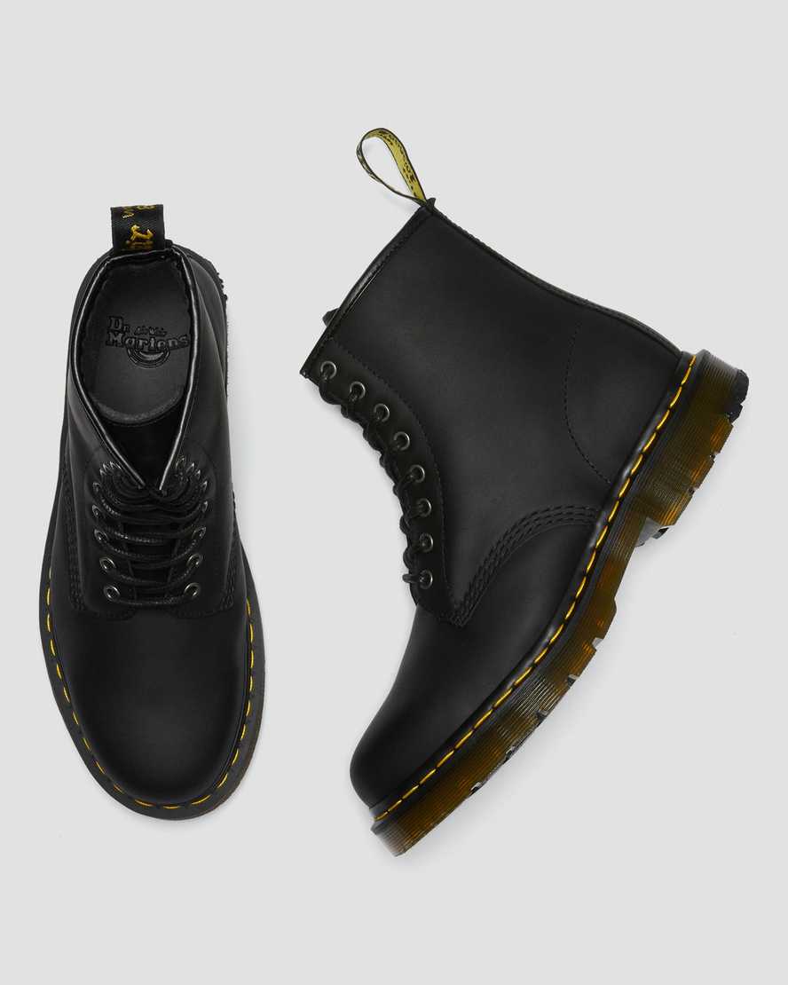 schwarze dr. martens 1460 dm wintergrip herren-schnürstiefel