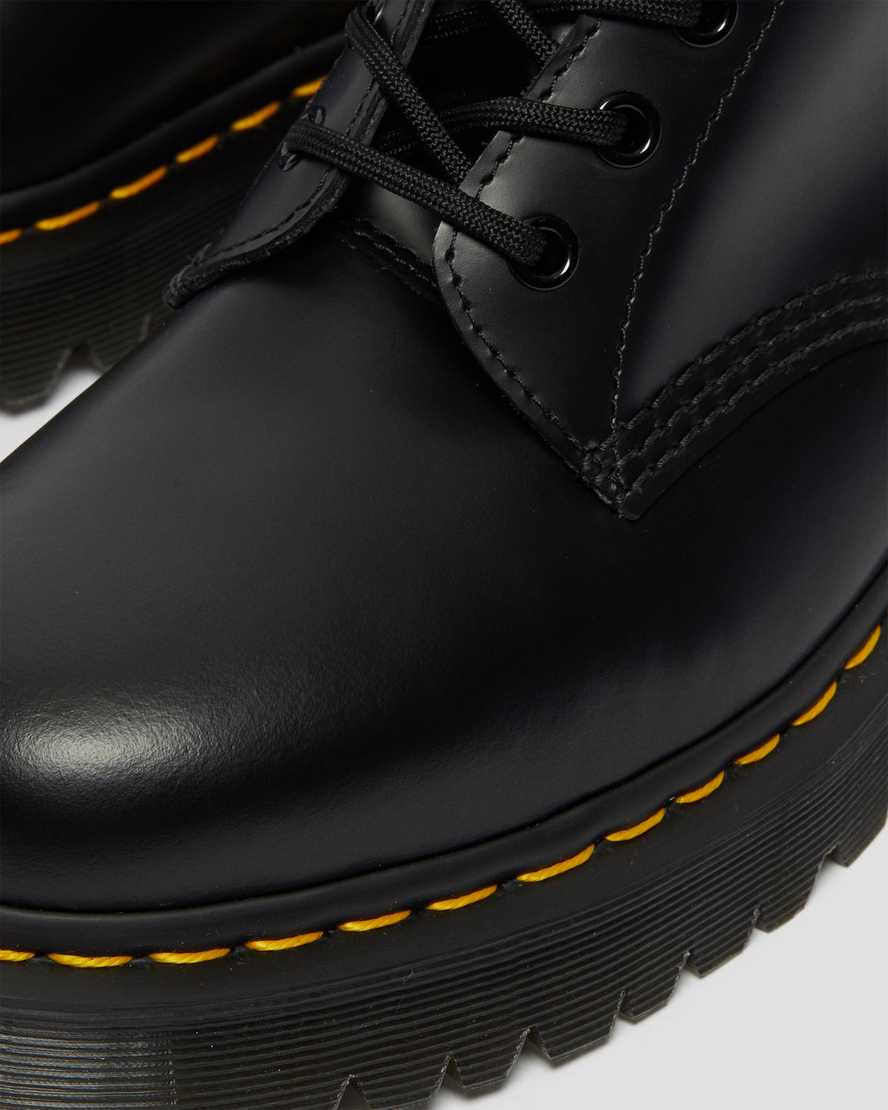 schwarze dr. martens 1490 bex smooth herrenstiefel mittelhoch