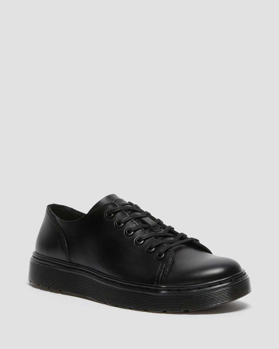 schwarze dr. martens dante brando herren-freizeitschuhe