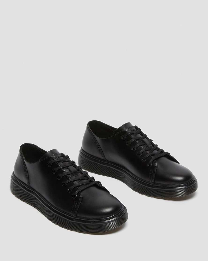 schwarze dr. martens dante brando herren-freizeitschuhe
