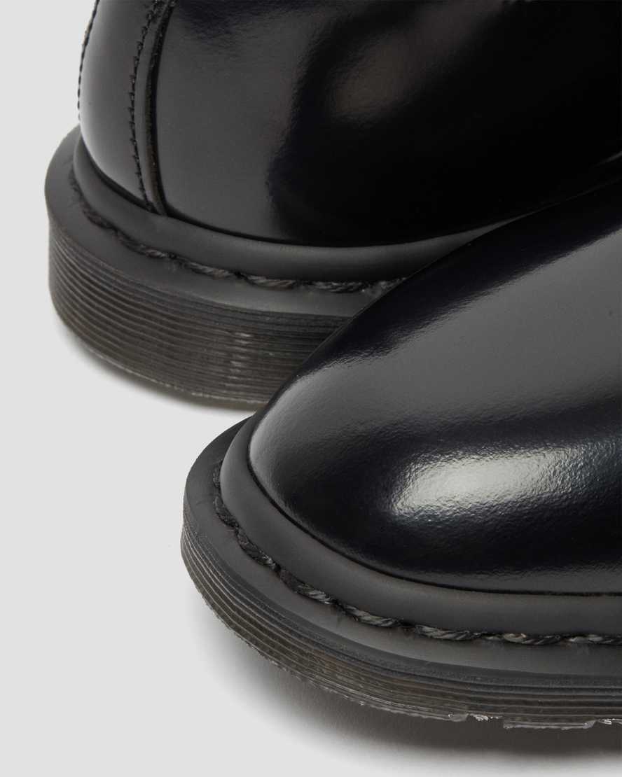 schwarze dr. martens archie ii smooth herren-schnürschuhe