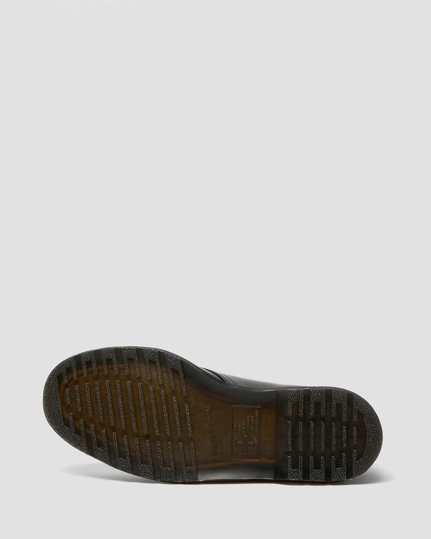 schwarze dr. martens archie ii smooth herren-schnürschuhe