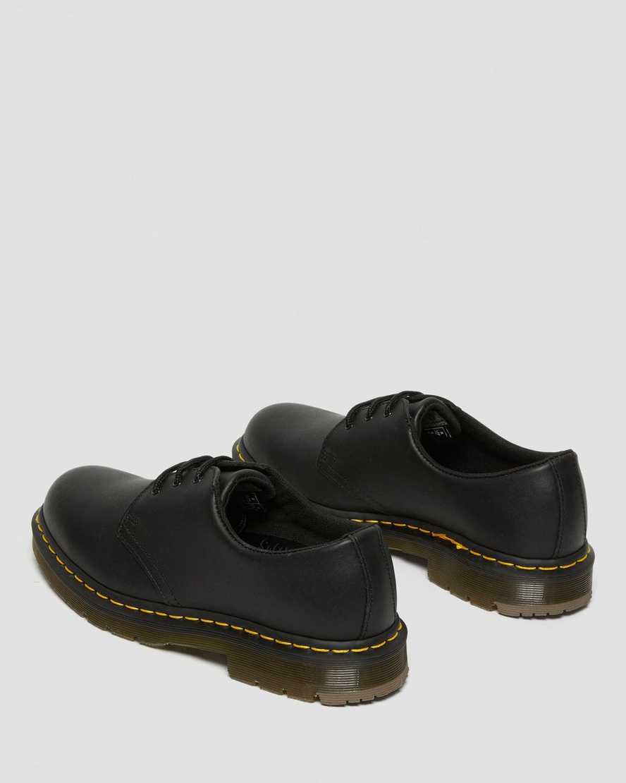 schwarze dr. martens 1461 rutschfeste herren-oxfordschuhe