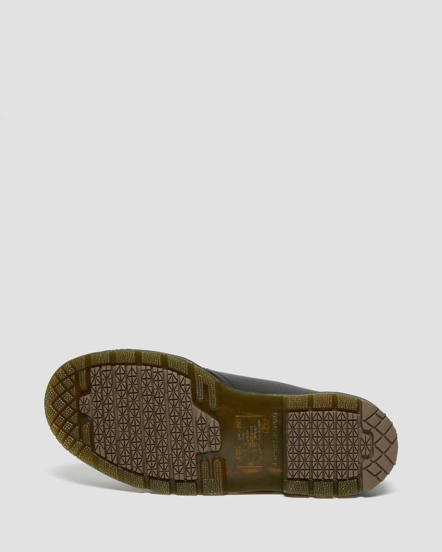 schwarze dr. martens 1461 rutschfeste herren-oxfordschuhe