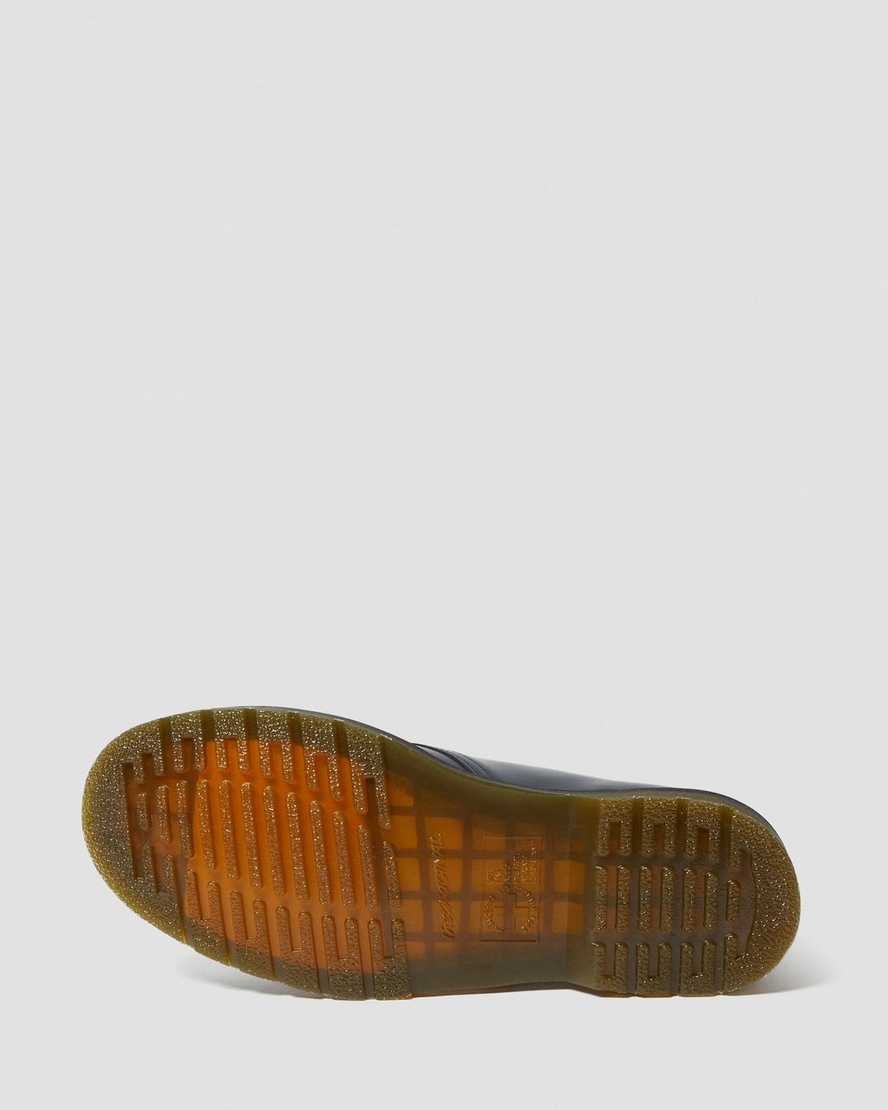 marineblaue dr. martens 1461 glatte herren-oxfordschuhe