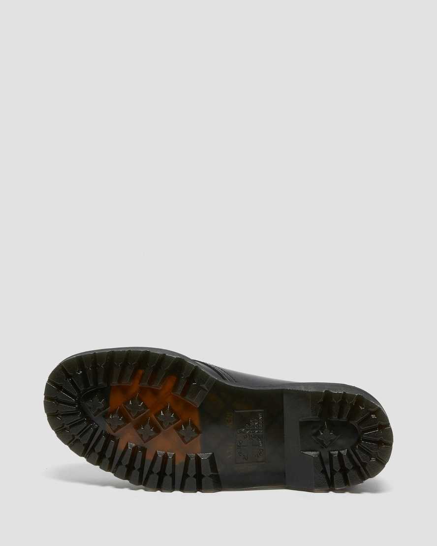 schwarze dr. martens 1461 bex smooth herren-oxfordschuhe