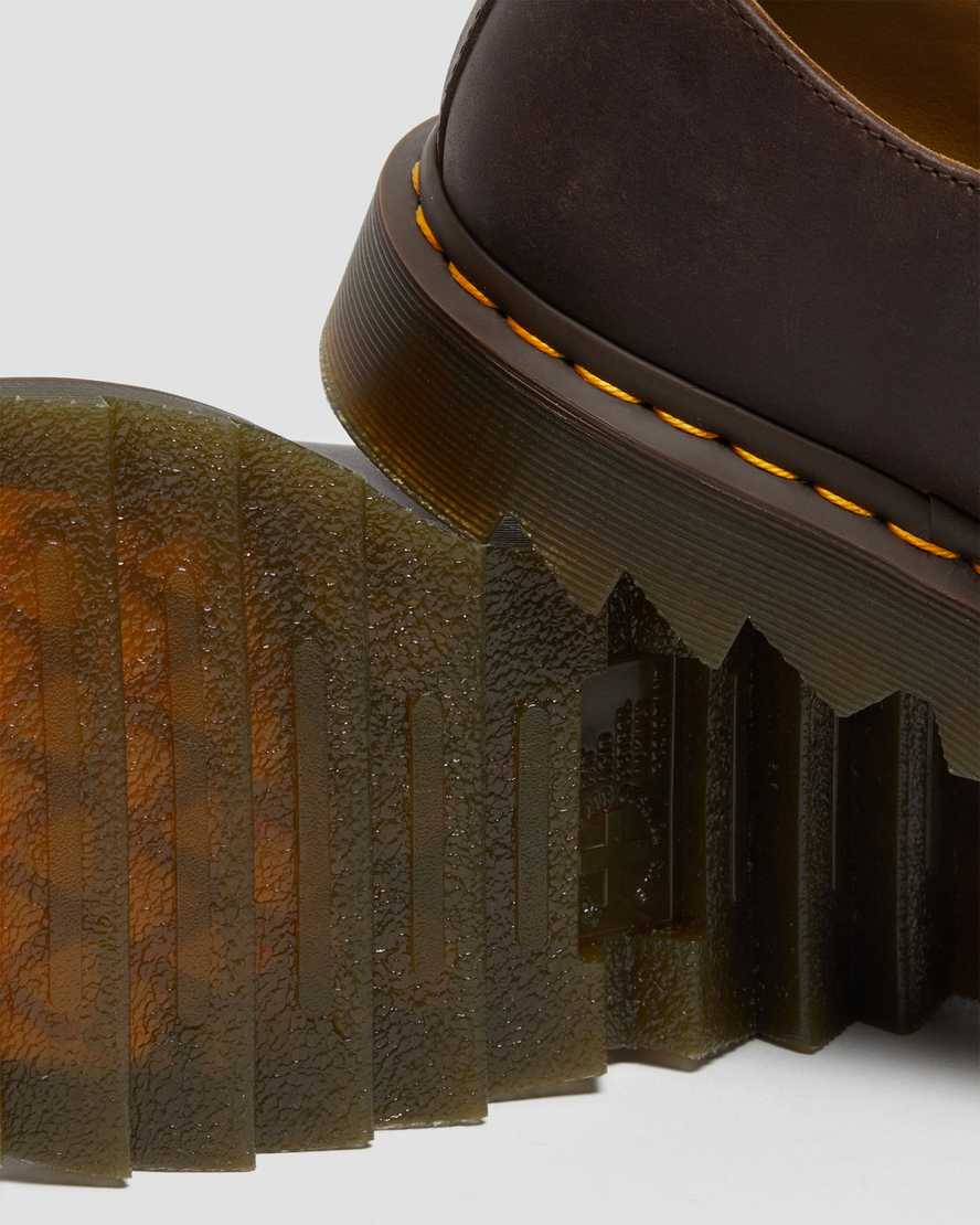braune dr. martens 1461 ziggy herren-oxfordschuhe