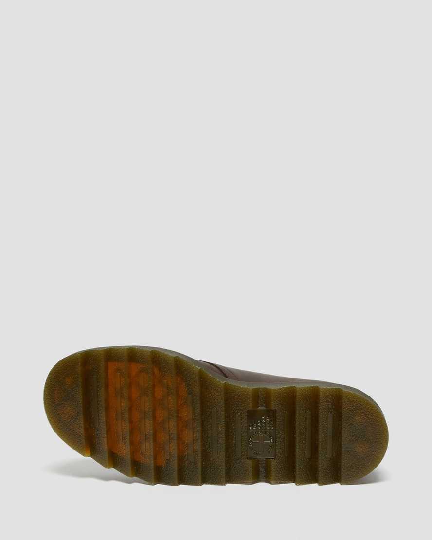 braune dr. martens 1461 ziggy herren-oxfordschuhe