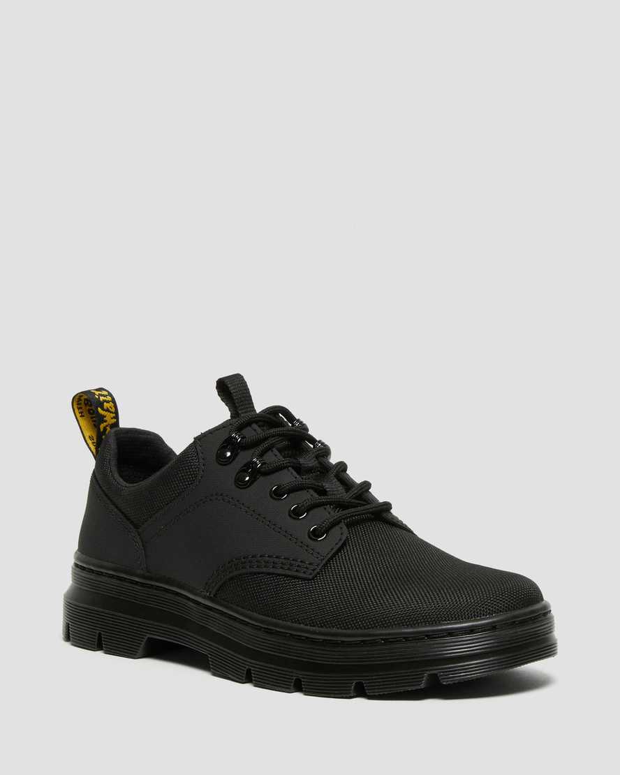 schwarze dr. martens reeder mono herren-utility-schuhe