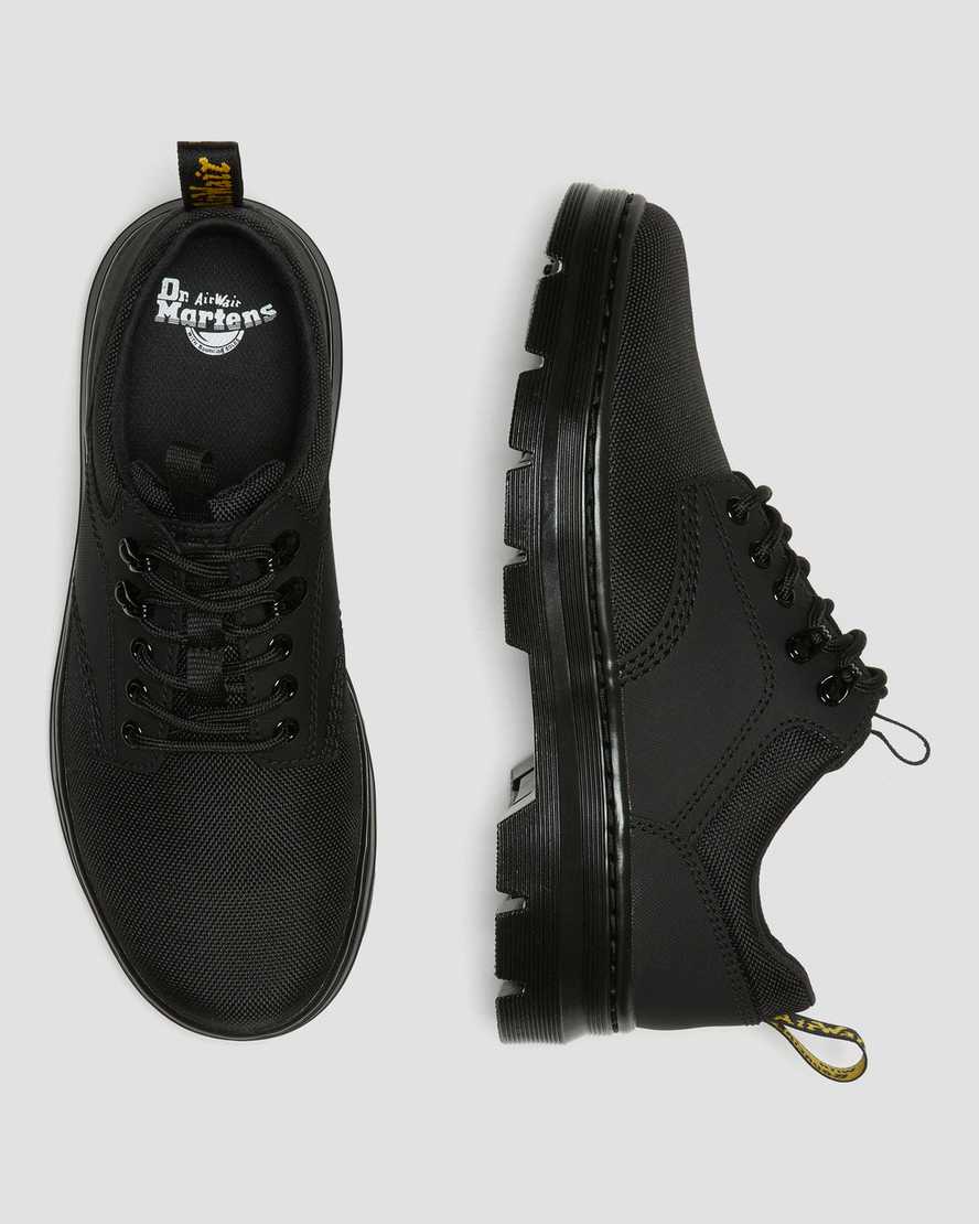 schwarze dr. martens reeder mono herren-utility-schuhe
