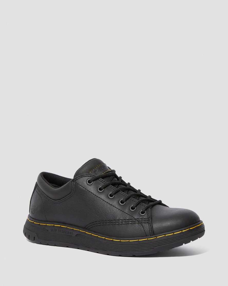 schwarze dr. martens maltby rutschfeste herren-arbeitsschuhe