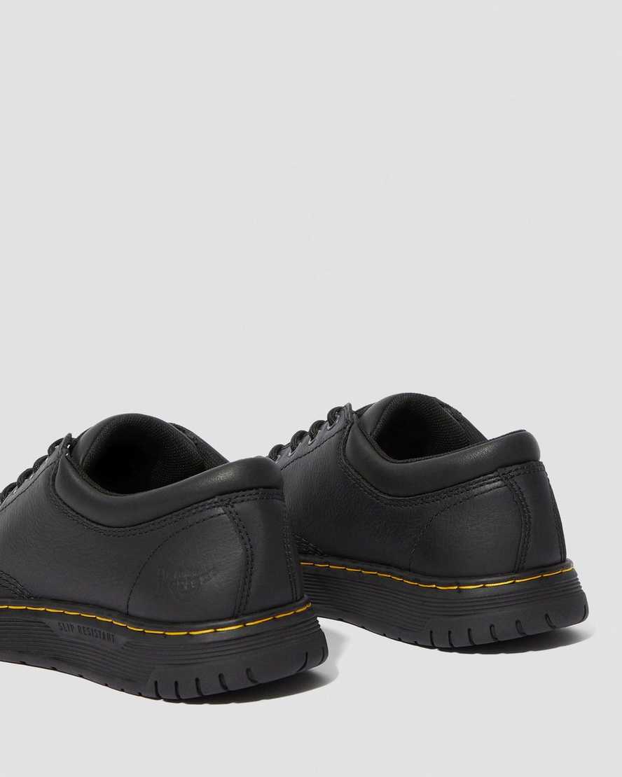 schwarze dr. martens maltby rutschfeste herren-arbeitsschuhe