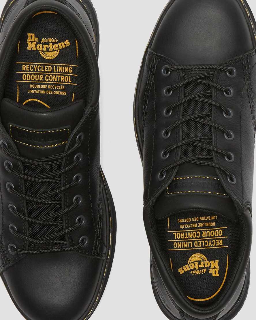 schwarze dr. martens maltby rutschfeste herren-arbeitsschuhe