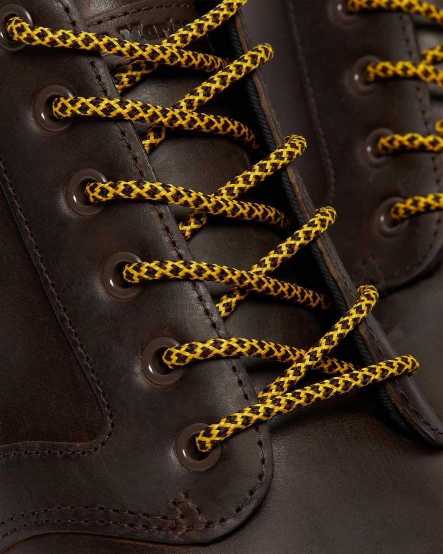 braune dr. martens bonny damen-freizeitstiefel