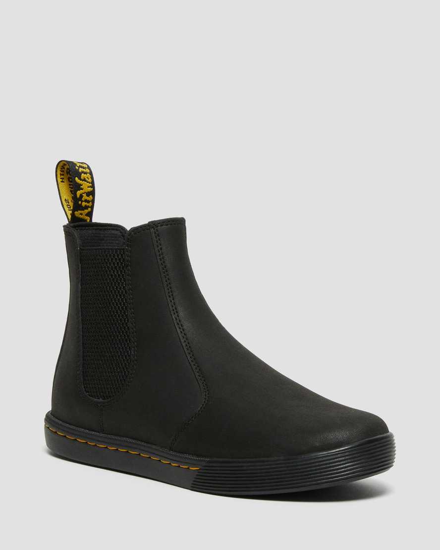 schwarze dr. martens makela chelsea boots für damen