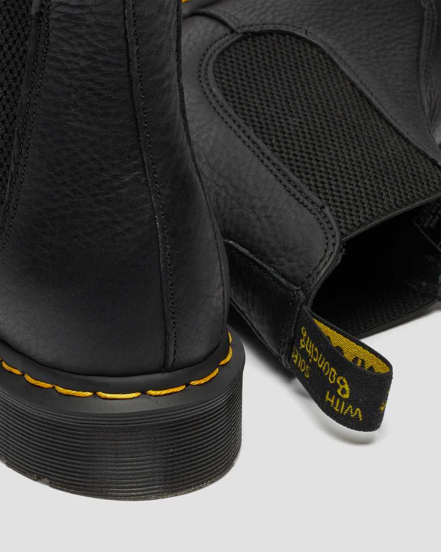 schwarze dr. martens 2976 ambassador chelsea boots für damen