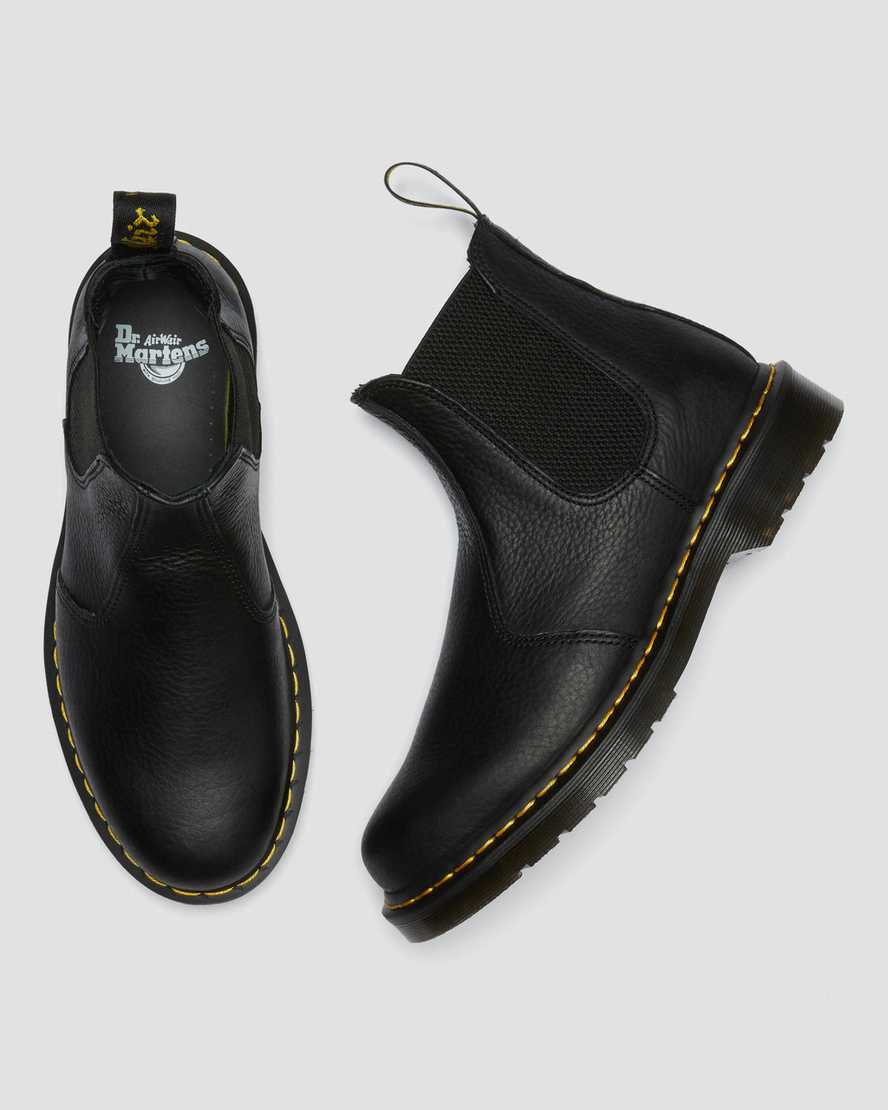 schwarze dr. martens 2976 ambassador chelsea boots für damen
