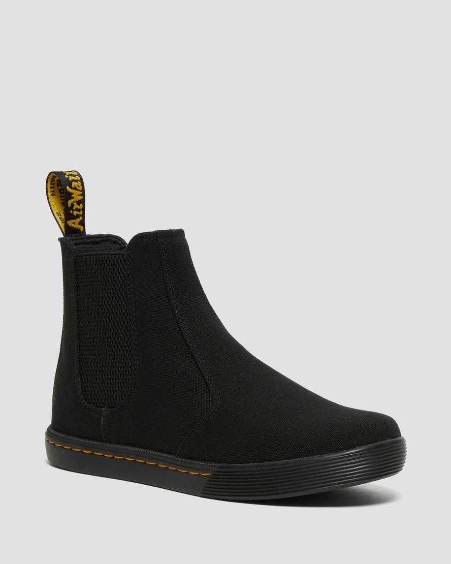 schwarze dr. martens makela chelsea boots für damen