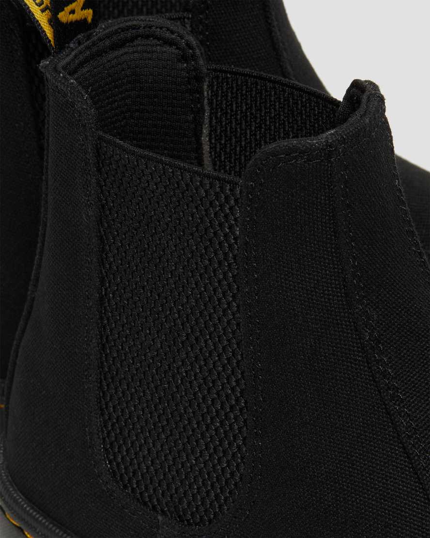 schwarze dr. martens makela chelsea boots für damen