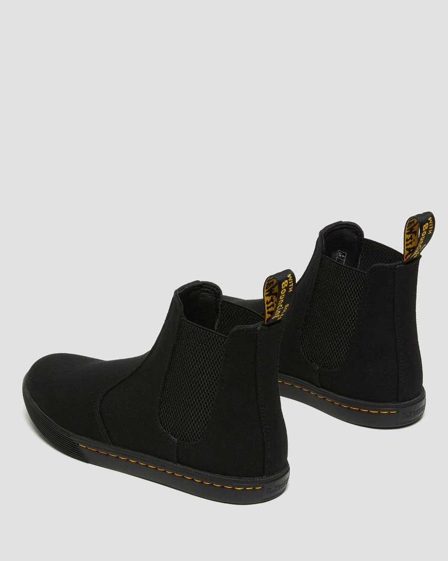 schwarze dr. martens makela chelsea boots für damen