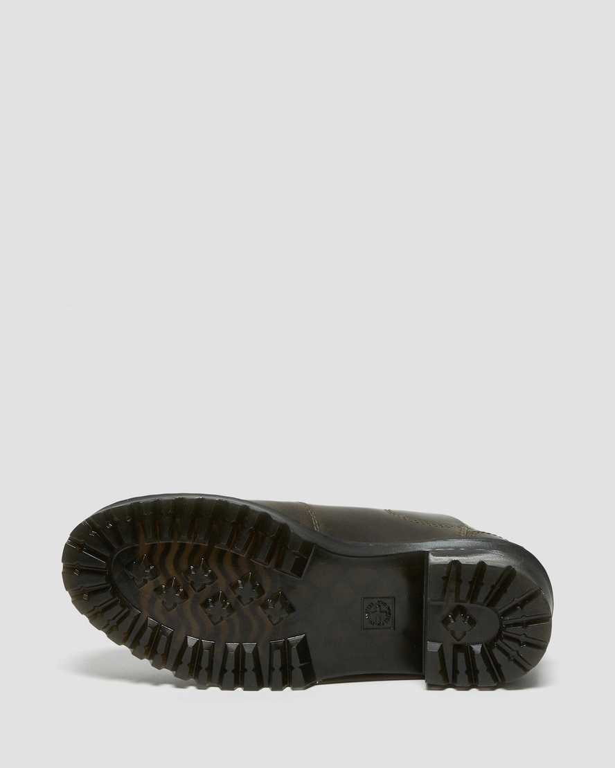 braune dr. martens rometty chelsea boots für damen